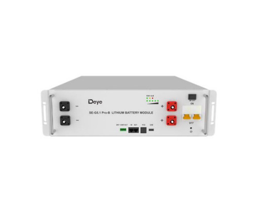 Гібридна сонячна електростанція на 6 кВт під ключ Deye SUN-6K-SG03LP1-EU + SE-G5.1 Pro-B + Longi Solar LR5-54HTH-435M